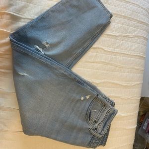 Abercrombie mom jeans curve love